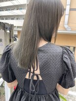 ミント(mint) 透明感オリーブグレージュ! オリーブグレー/マット