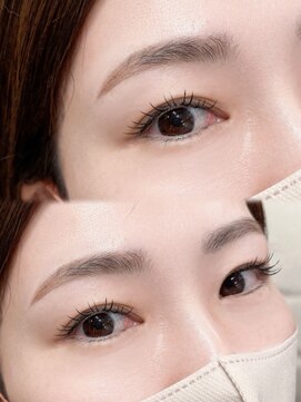 ヘアーメイク アールエム(hair make R M) 眉ワックス×マツエク