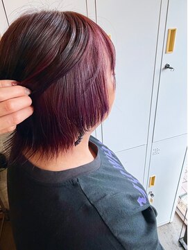 ダブ(DAB) 【インナーカラー】ラベンダーカラー 栃木 宇都宮 鹿沼 日光