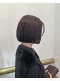 切りっぱなしボブ