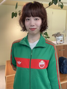 20代30代40代　ボブパーマ/黒髪カタログ