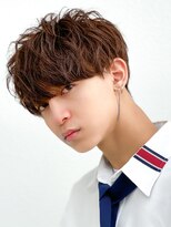 エルマーク 梅田(L-MARK)&nbsp;マッシュヘア/波巻きパーマ/men's/スパイラルパーマ