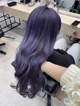 エレン(E L E N) ラベンダーカラー/ブリーチカラー