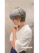アグ ヘアー ネスト 茨木店(Agu hair nest)&nbsp;大人ショートボブ 20代30代40代ヘア 小顔 大阪クビレ茨木