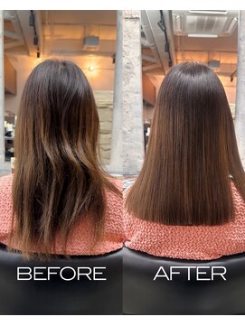 ネイト(Neit) ブリーチ履歴の縮毛矯正