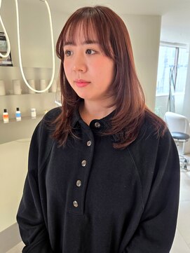 キーン 立川店(keen) 【keen×miho 】 フェイスレイヤー オレンジブラウン