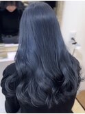 ネイビグレージュ☆深みはあるけど透明感抜群