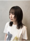 ダークパープル/ナチュラルショート/ミルクブラウン/天王寺