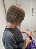 切りっぱなしボブ
