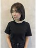 【定番】COMの似合せカット+艶感カラー ¥14500