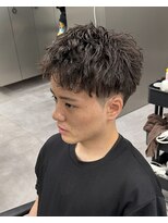エイド 渋谷(aid)&nbsp;アップバング×ダレルパーマ