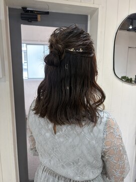 カフカ(CAFCA) 名駅ヘアセット/ミディアムヘアセット/お団子アレンジ