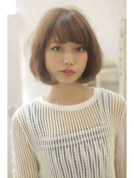 ロロネー 豊中(Lolonois) 【Lolonois豊中】ナチュラル艶ボブ（鈴木正登志）