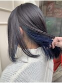 グレージュカラーinブルーカラー