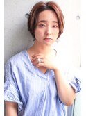 【中井 翔平】小顔 センターバング ショートボブ 30代 40代 50代