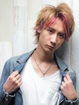 アクティフ(actif)&nbsp;フロントインナーパープル×ワイルドアップバングマッシュ