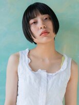 マウロア(MAULOA) 【MAULOA】小顔に見せるヘア 黒髪スタイル 大人ダークカラー