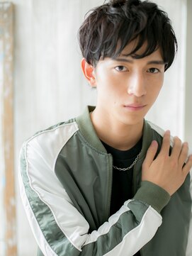 メンズヘア ビーセカンド 草加店(MENS HAIR B-2) 重めｘカーリー◎クラウドマッシュB(草加)(メンズカット)