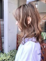 エム インターナショナル 春日部本店(EMU international) 無造作なゴールドヘア