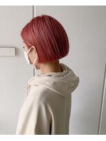 ファミリィ (PHAMILEE) ビビッドからペールまで楽しめるピンクボブ