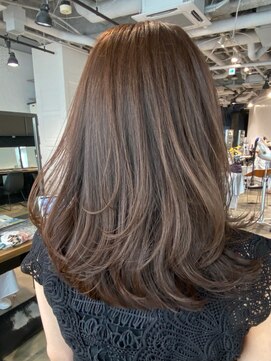 ガーデントウキョウ(GARDEN Tokyo) 【GARDEN 田中麻由】大人かわいいマロンベージュ柔らかレイヤー