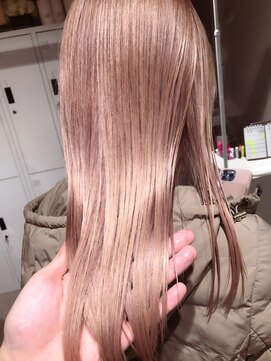 ユミリーバイルコル(umily by RuCOR.) Wカラー/ケアブリーチ/ハイトーン/ピンクブロンド