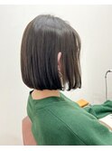 顎ラインボブ×ストレートワンカール
