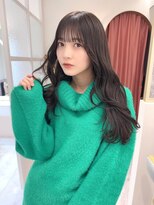 ランド 原宿表参道(LAND)&nbsp;前髪カットが可愛い☆透明感カラー☆ブラウンベージュ☆