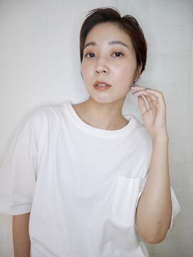 シュシュ(shushu) ハンサムショート/レッドベージュ【有海一生】/髪質改善 /石鹸