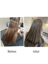 カミケン 清明店(kamiken.)&nbsp;上品アッシュブラウン大人美髪ワンカール【カミケン清明店】