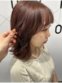ピンクブラウンカラー 10代、20代、30代、40代女性