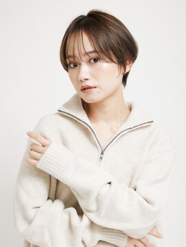 オンク 新宿(onk) 黒髪/グレーベージュ/レイヤーロング/前髪パーマ[新宿駅]