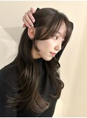 韓国風/レイヤー/小顔/前髪/くびれ/髪質改善