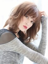 アンフィニー 銀座(ANFINI)&nbsp;東京　銀座　東銀座　ミディアム　レイヤー　ひし形　白髪染め