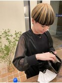 2セクションカラー×マッシュ