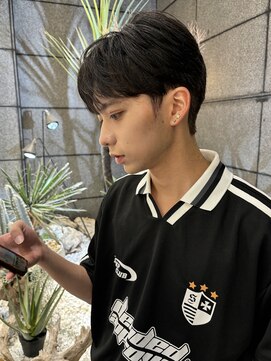 ゼスト フィーノ(ZEST fino) 韓国メンズショートヘア ダウンパーマ 立川