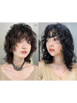 ゆるめニュアンス～くるくるハードパーマまで幅広いデザイン◎"あなただけ"のパーマスタイルを楽しめる♪