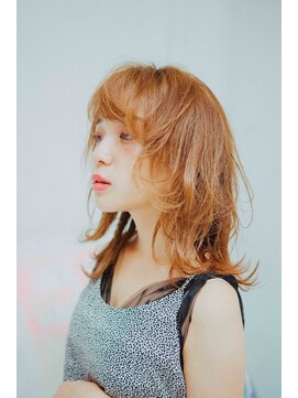 アリウス(ALIUS by posh) 【ALIUS 池袋 】くらげウルフ×オレンジブロンド