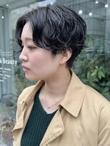 ビューナゴヤ 名駅(VIEW NAGOYA)&nbsp;前髪カタログ/イメチェンスタイル／ウェーブパーマ/こなれミディ