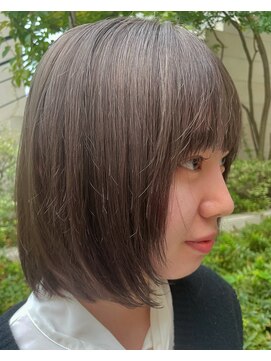 スタイル 成城学園前(STYLE) オリーブベージュ×顔周りレイヤー