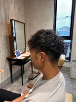 エヌアンドエー 杉戸高野台店(N&A)&nbsp;イケオジの控えめスペインカール毛流れツーブロックマッシュ