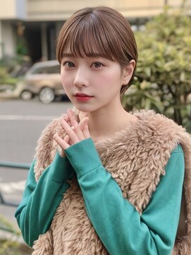 エトワ 新宿(ETOWA) 10代20代30代◎大人気大人可愛いこっくりブラウンショート