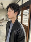 波巻きスパイラルパーマ/ツイストスパイラルパーマ/メンズカット