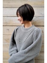 アレン 横川駅前店(ALLEN)&nbsp;ショートボブ×ボンドカラー