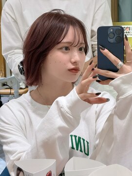 ロンドアベニール 北千住(Lond avenir) メルティカラー似合わせカットウェーブミディアムレイヤーカット