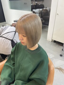 レックス 中野(rex) ミニボブ ミルクティーベージュ