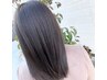 カラー後の地肌＆ヘアのケア　カット+ケアカラー+クリームヘッドスパ