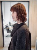 【時短×おしゃれ◎】垢抜けボブパーマ×透明感カラー