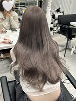 アマトウキョウ アユンチェ(AMA TOKYO×AYUNCHE) ラベンダーグレージュ アッシュグレージュ 透明感カラー