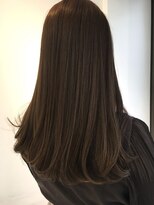 キキ(kiki)&nbsp;ココアダークブラウン_フェミニンロングダークアッシュ_kiki0026